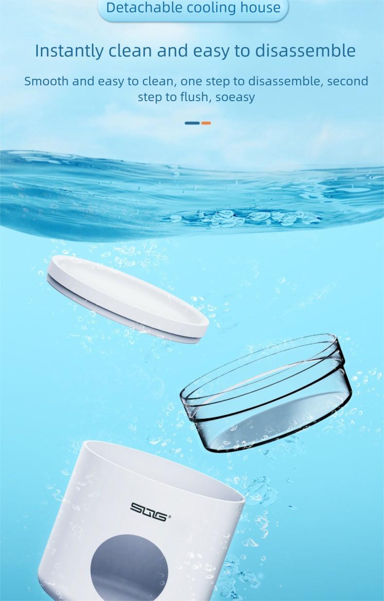 Small Pet Cooling & Hideout Hut, made of PP material, light-blocking, chew-resistant and roomy.Suitable for hamsters, Syrian hamsters, fancy rats, hedgehogs and other small pets.Comes with 2 replacement ice packs.