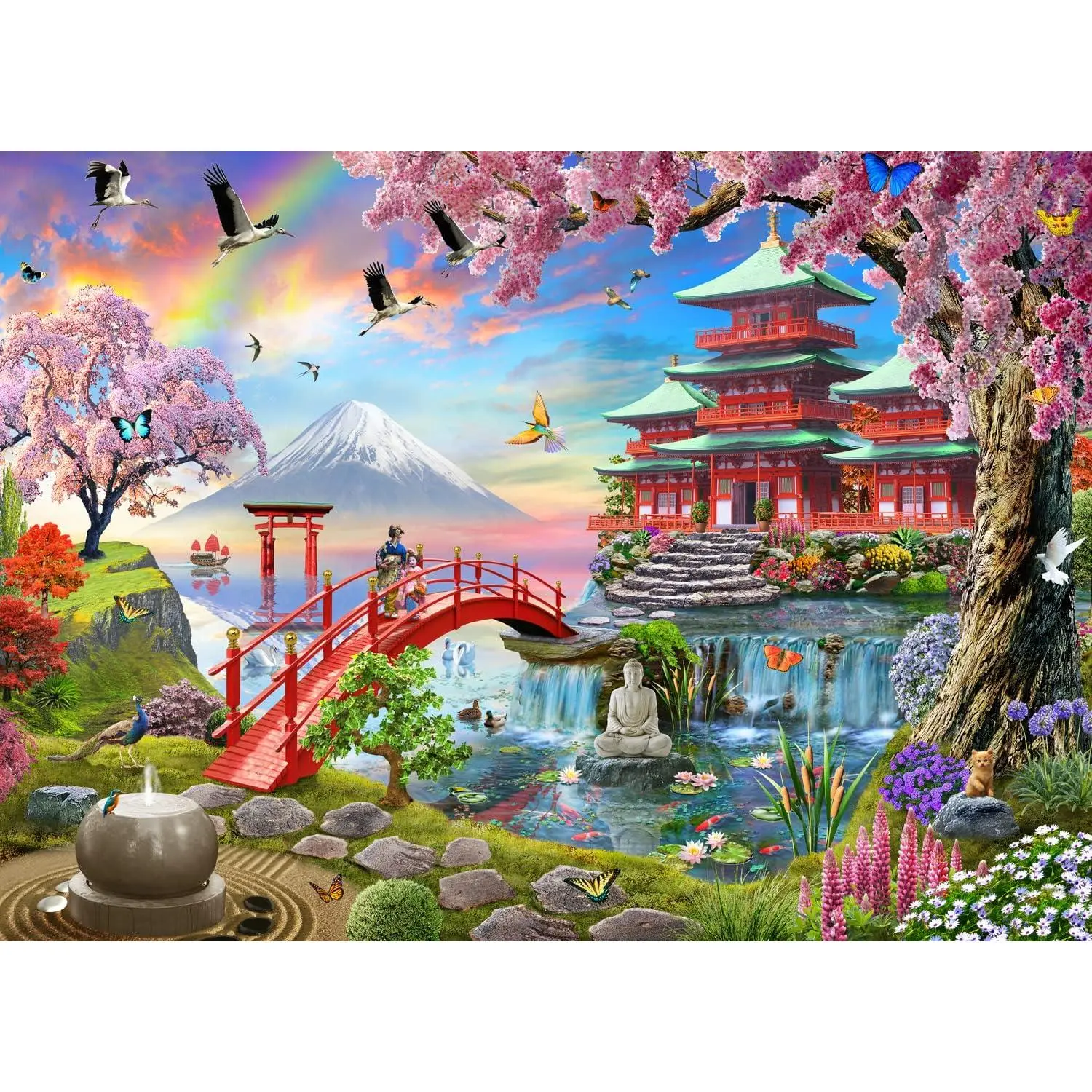 Zen Garden Jigsaw Puzzle 1000 Piece