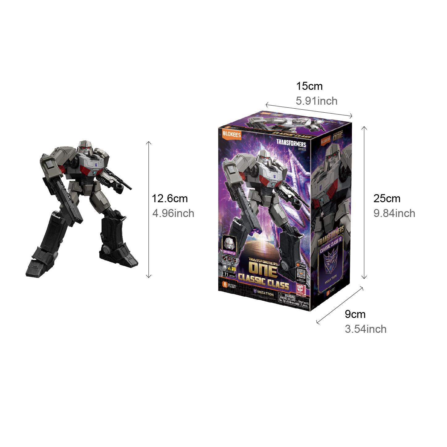 Blokees Transformers Blocks Toy , 1 Box Megatron Model Building Block Set Toy,  for Home & Office Decor
