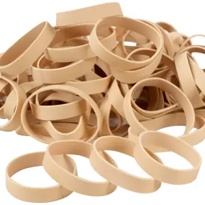 Rubber Bands Size #84 Tactical Elastics Bands 50 Pack Wide Thick Rubber Bands for Office Supplies File Small (3-1/2" x 1/2'')