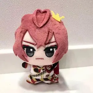 Cute Twisted Wonderland Ortho Idia Plush Keychain Doll Anime Riddle Lilia Mallues Sebek Plush Floyd Stuffed Toy Birthday Gift