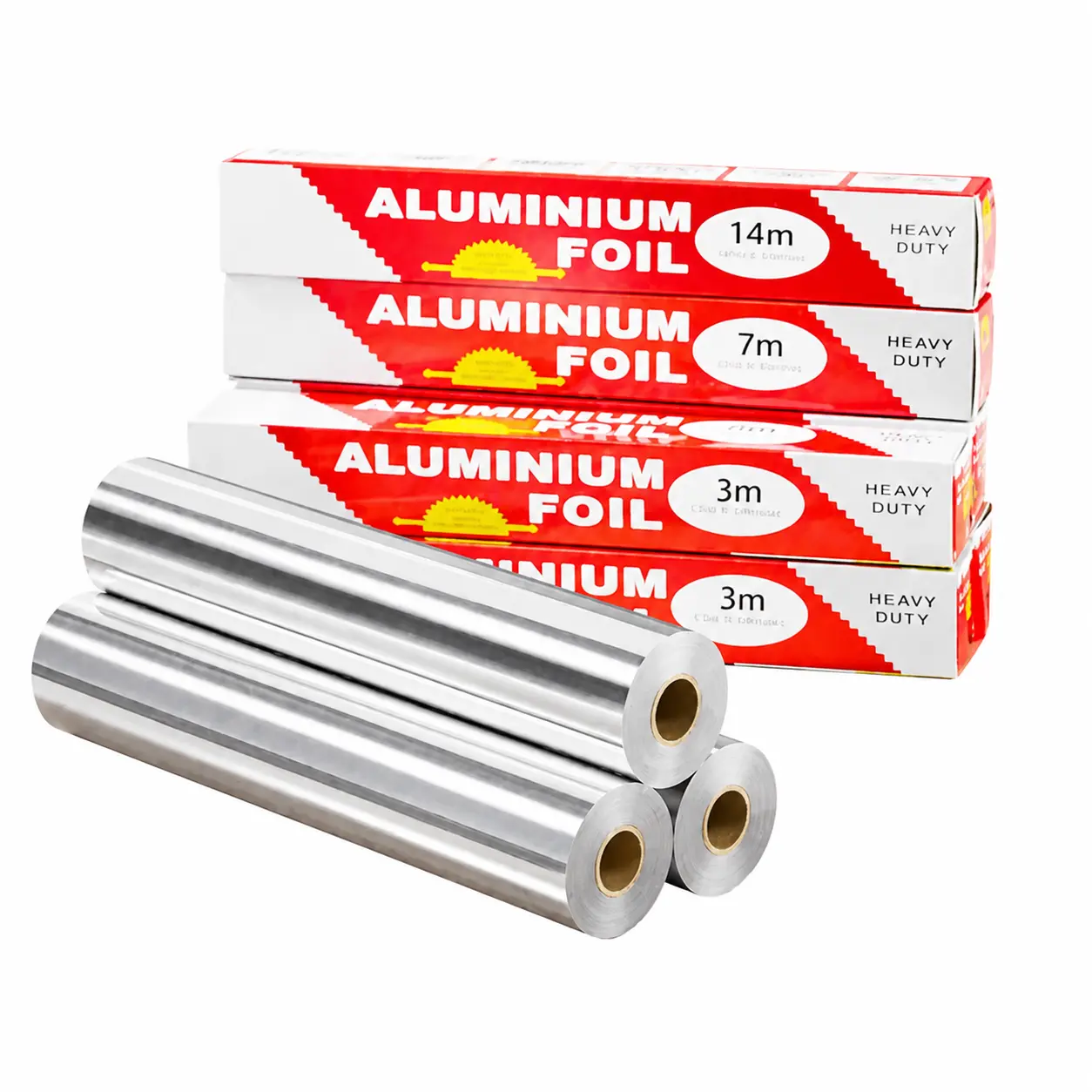 Heavy-Duty Food-Grade Aluminum Foil Roll – Extra Thick, Heat-Resistant for Oven Baking, Air Frying, Grilling, and Meal Prep – 12 Inches Wide by 50 Feet Long, Non-Toxic, Tear-Resistant Kitchen Wrap