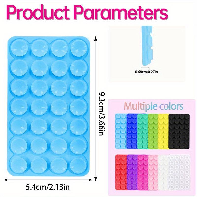 Double-Sided Silicone Suction Cup Phone Case Mount, Hands-Free Strong-Grip Holder for Selfies and Videos, Vacuum Phone Stand Accessory #TOP PICKS