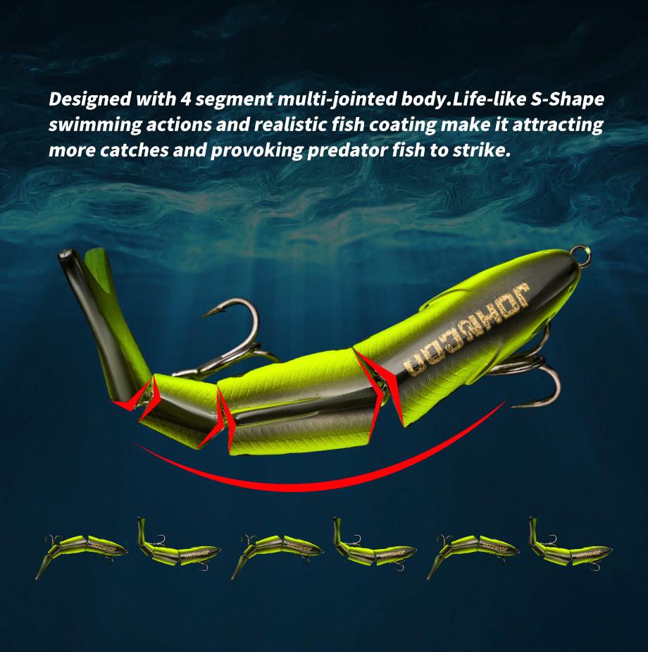 New cross-border model 9cm/12g sinking multi-section artificial fish bait for bass, snakehead, blackfish, military fish, multi-section minnow