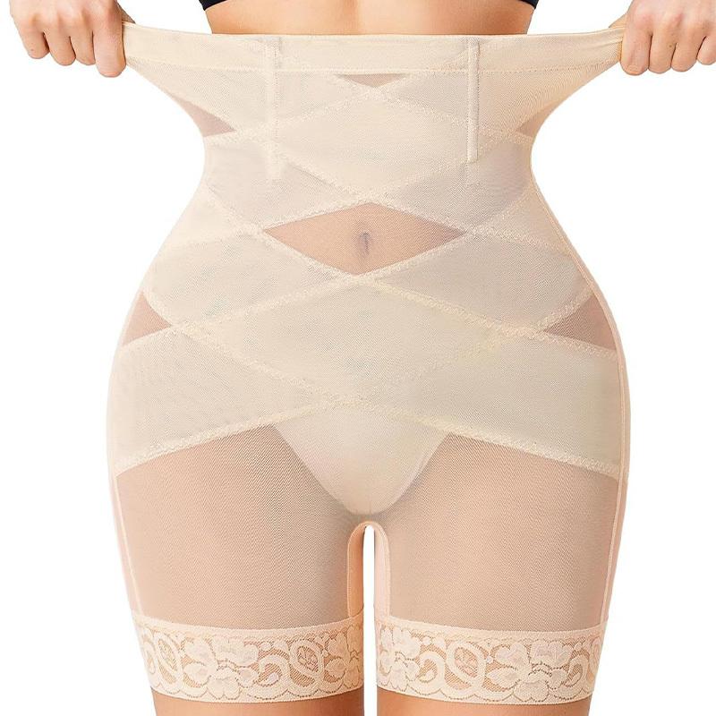 Women Shapewear Tummy Control Postpartum Underwear High Waist Butt Lifting Shorts Seamless Slimmer Body Shaper
