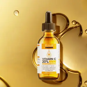 Elbbub Vitamin C Serum 60ML, Stable VC Derivative, Inhibits Melanin, Brightens Skin, Reduces Acne Marks, Gentle Whitening, Non-Irritating