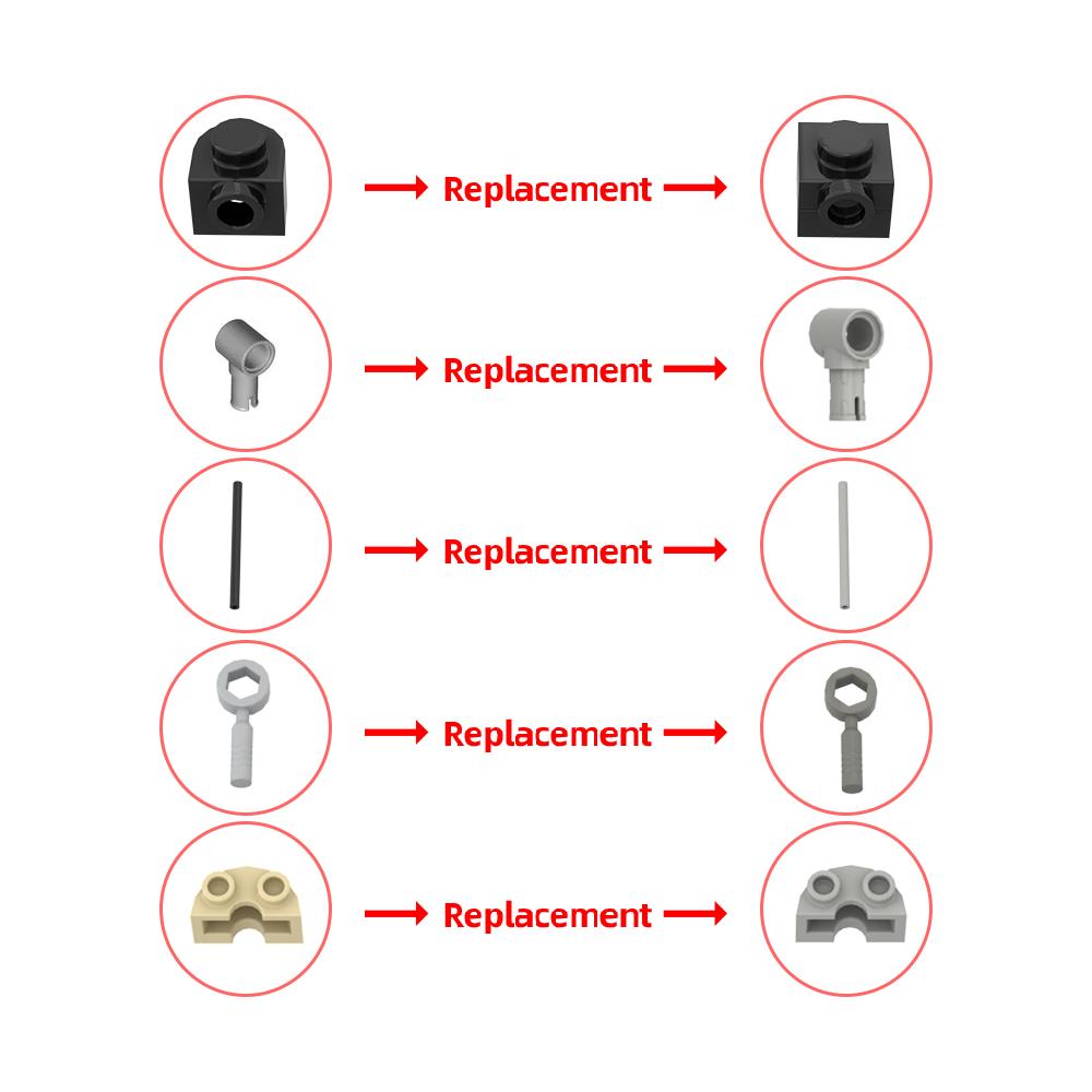 Gobricks MOC Space War B1 Battle Robot Building Blocks Model Robot Soldier Bricks Toys Boys Birthday Gifts Educational Toys Gift