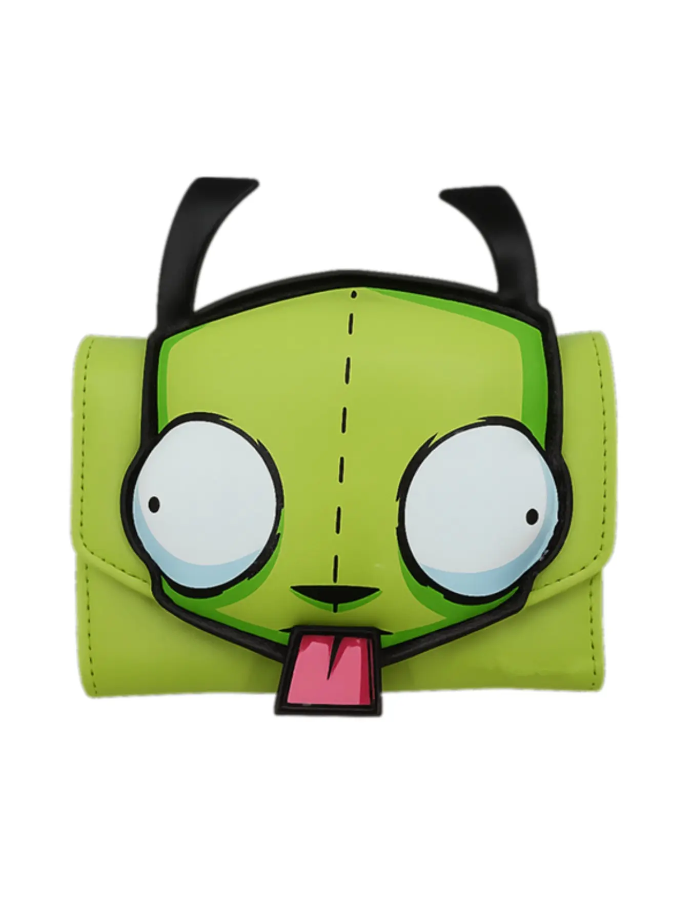 Invader Zim 3D Gir Trifold Wallet, Stylish Anime Design, Durable Material, Perfect Gift for Fans, Ideal for Daily Use