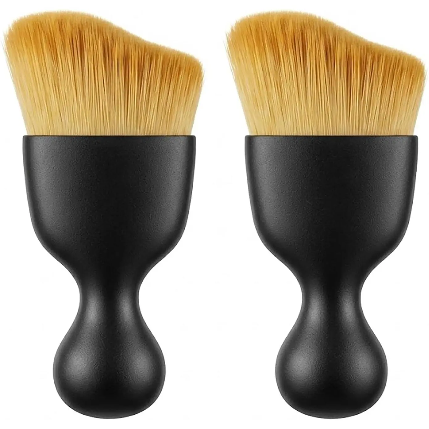 Soft Keyboard Cleaning Brush, Anti-Shedding High-Density Bristles with  Coverage, Shatterproof S- Handle  Detailing Dust Tool for PC, Laptop and Electronics (2 Packs)