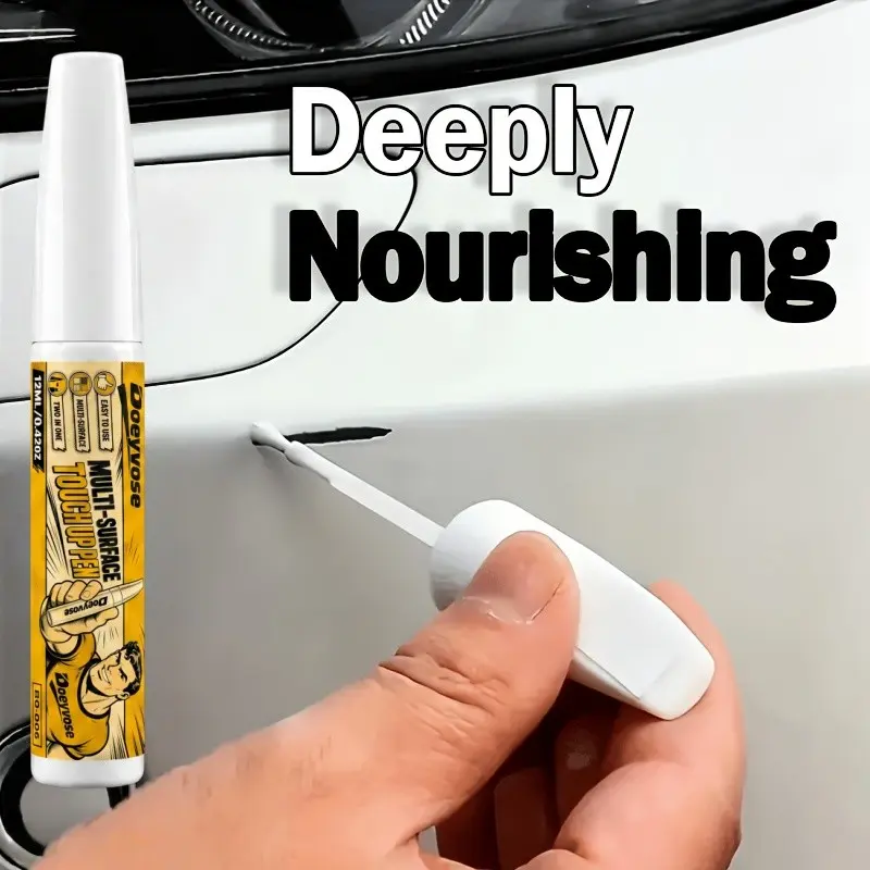 Metal Touch-Up Pen for Car Surfaces, Scratch Repair, Scratch Remover Pen for Faucets, Bathroom and Kitchen Paint Restoration, Paint Restorer, Multi-Purpose Touch-Up Pen, Touch Up Tools
