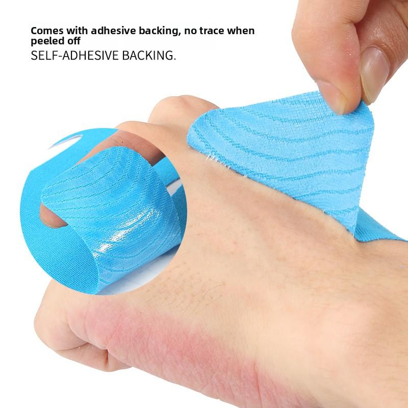 Elastic shoulder support patch for badminton and weightlifting - muscle patch for stabilizing and supporting the shoulder muscles, preventing friction, and used as an internal muscle patch. precut kinesiology tape Breathable Self-Adhesive Sports Tape