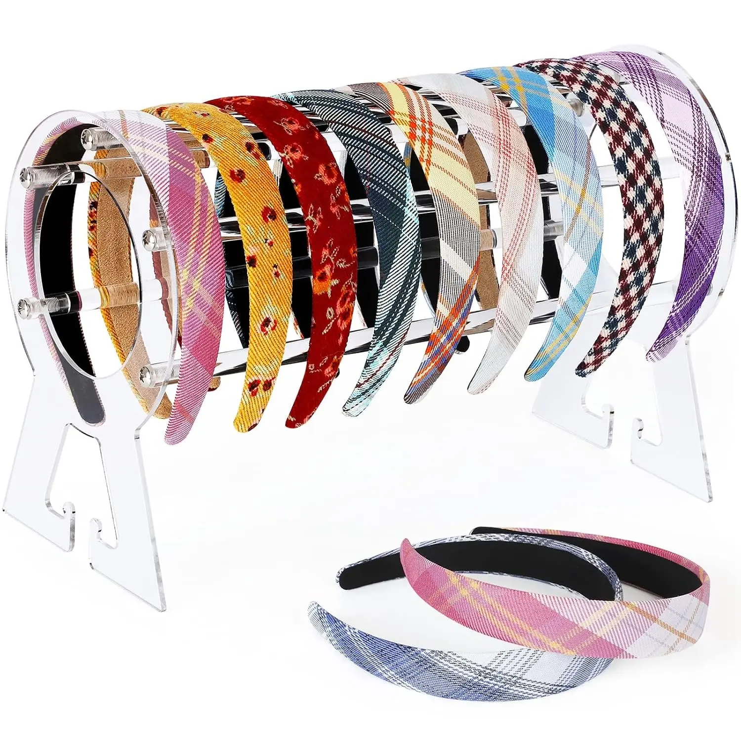 Headband Holder Clear,  -band Organizer, Headband Holder Organizer, -band Display Stand, Hairband Storage Stand, Hairband Stand for Women and Girls