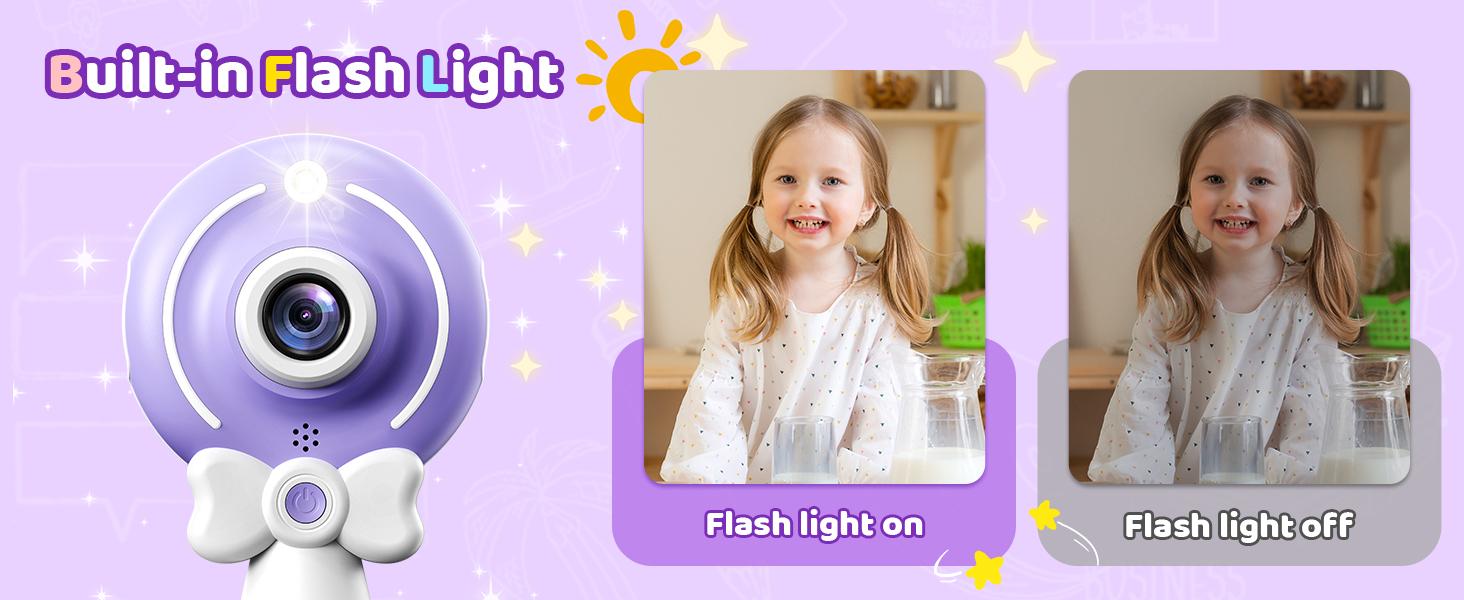 Camera Toy for Girls - Birthday Girl Gifts with Magic Wand Design - Digital Video Camera for with 32GB SD Card - Easter Basket Essentials for Girl 2 3 4 5 6 Year Olds, Purple Camera Toy for Girls - Birthday Girl Gifts with Magic Wand Design - Digital Video Camera for with 32GB SD Card - Easter Basket Essentials for Girl 2 3 4 5 6 Year Olds, Purple