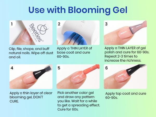 Beetles 32 Colors All-In-One Gel Nail Polish Kit, Complete Gel Nail Kit with UV Light, Base & Top Coats, Cuticle Oil, Nail Accessories, Ultimate DIY Manicure Kit for Women