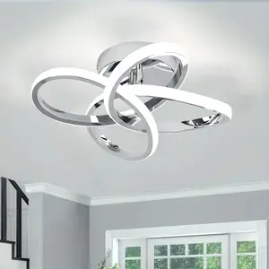 Modern LED Ceiling Light, Three Lighting Options, Energy Efficient, Easy Installation, Suitable for Home and Office, Dimmable, Ceiling Led Lights