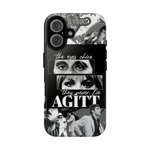 S-Scarface T-Tony Black & White Smoking Scene Case – Vintage Tony Montana & Mafia Aesthetic, Compatible Magnetic Tough Cover for iPhone 17 Air 16 15 14 13 12 11 Pro Max Plus and Samsung S26 S25 S24 S23 Plus Ultra, Accessories, Colorful