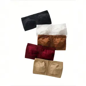 5Pcs Large Size Seamless Bra, Wireless Full Coverage