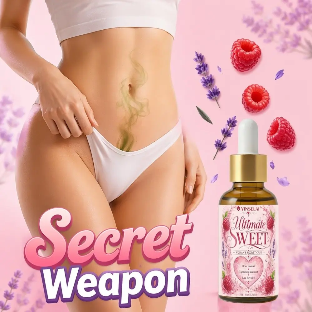 Women's Intimate Care Essence, Deeply Nourishing, Fresh Scent, Odor Control, Skin Balance, 48-Hour Long-Lasting Fragrance