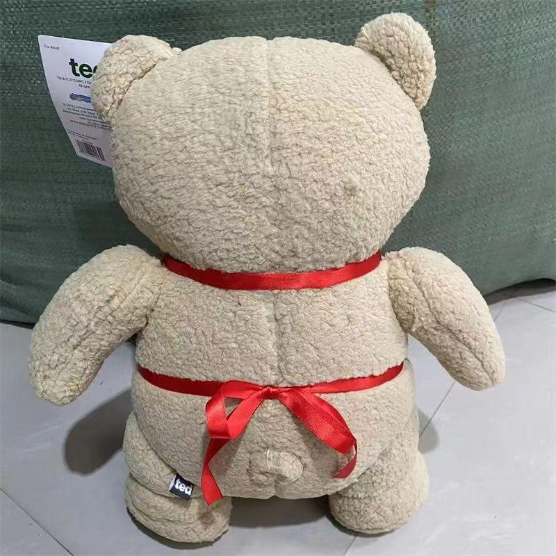 46cm TED Plush Movie Teddy Bear TED 2 Plush Toy In Apron Styles Soft Stuffed Animals Plush Dolls Animal for Kids Gift
