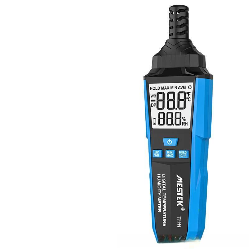 Handheld Digital Thermohygrometer Industrial Grade High-Precision Temperature and Humidity Measuring Instrument Dew Point Thermometer