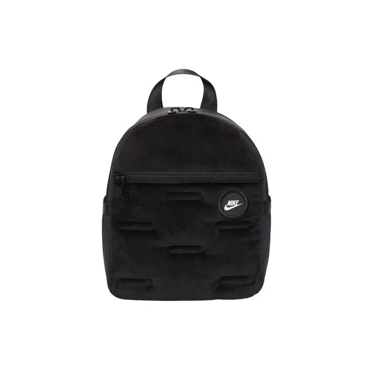 Nike Mini Leather Backpack for Women – Sleek Black Style