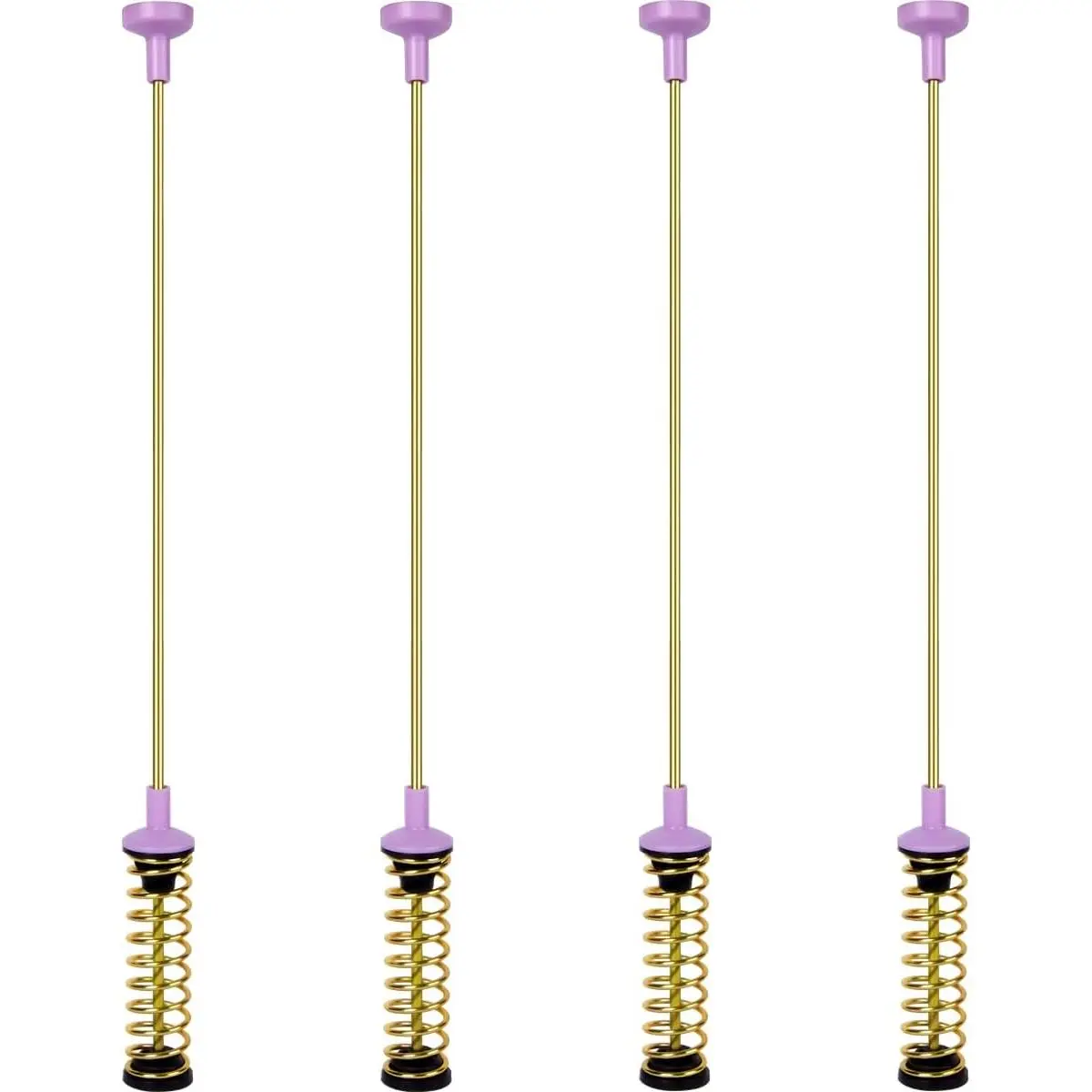 DC97-16350U Washer Suspension Rod Kit for  Washer WA50R5400AV WA50R5400AW WA50R5200AW Replace DC97-16350S/16350K/ 16350E (OEM)
