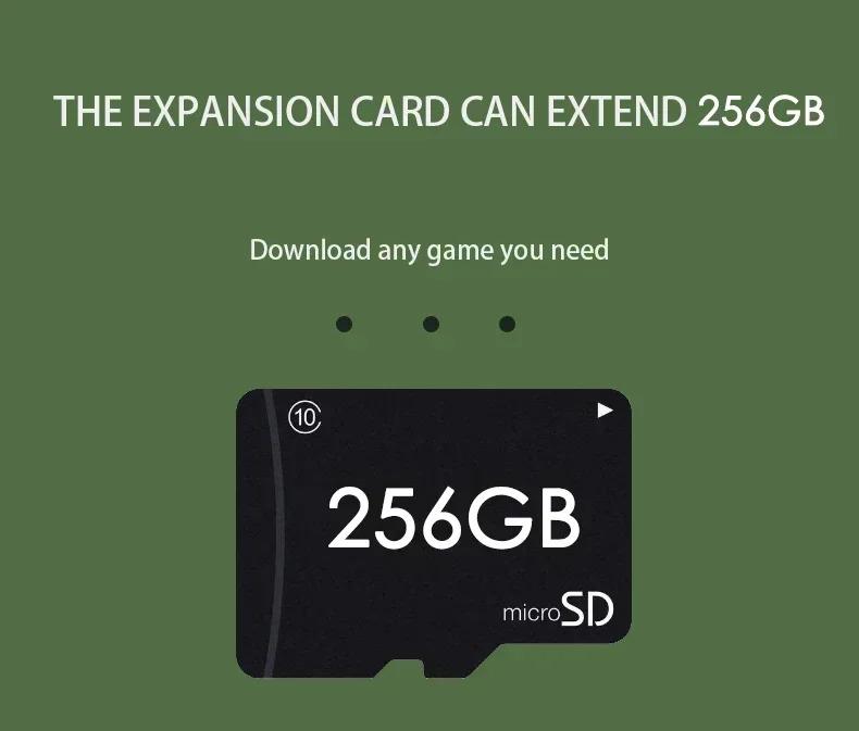 Video Game Console G11 Pro Built in 60000 Games 4K HD 2.4G 256GB Wireless Controller Emuelec 4.3 S905X2 Dual System Family Gamebox Retro Gaming Console Stick with portable Emulators Gamer Gifts for Him