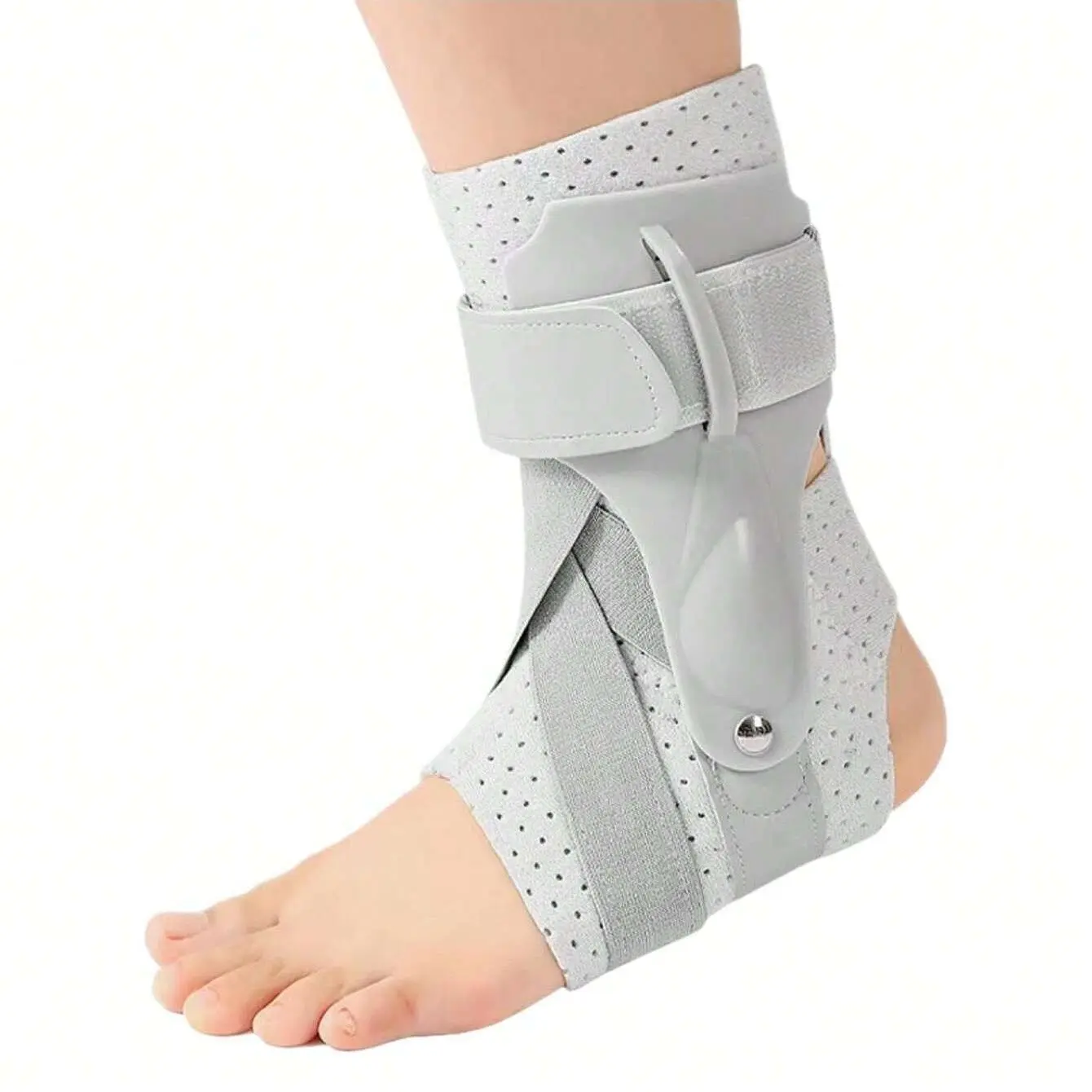 Unisex Ankle Support Brace, Ankle Stabilizer, Compression Sock, Ankle Joint Protector, Athletic Bandage, Fixed Ankle Aid, Sports Injury Recovery