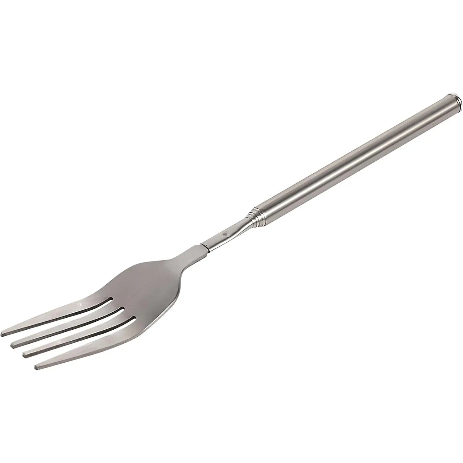 Telescopic Fork, Extendable Fork, 64cm Long Stainless Steel Retractable Fork, Extending Fork for Dinner, Fruit, Dessert, 8.7~25.4IN