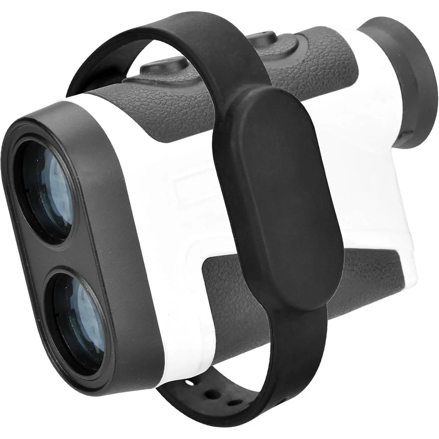 Golf Rangefinder Magnetic Strap Holder Mount, Adjustable Slim Magnetic Rangefinder Wrap with Strong Magnet for Golf Cart, Easy Access and Clean