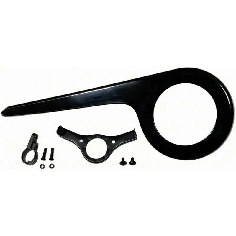 28T Bike Chainring Cover Prevents Oil Spatter Kids Bike Chain Guard Keeps Clothes Clean Cycle Chain Protector with Tail Fixing