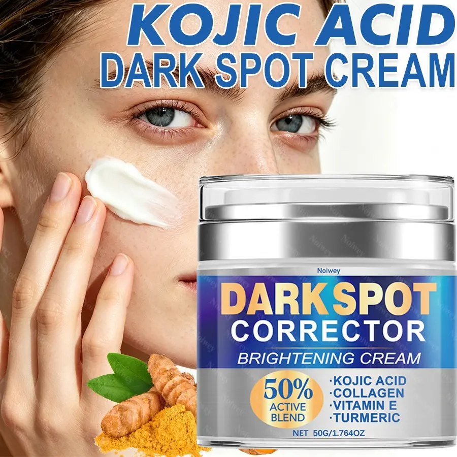 50g Face Lift Cream, Face Lifting Cream with Collagen, Kojic Acid, Face Turmeric Moisturizer for Dry Skin,Brighten skin, for Hydrates and Softens Skin, Daily Face Care Cream For All Skin Types, Day Night Use Cream