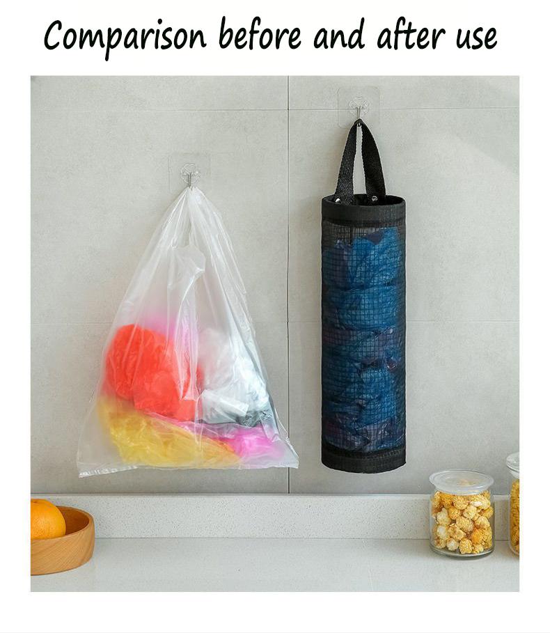 3pcs Kitchen Trash Bag Holder, Trash Bag Storage Bag