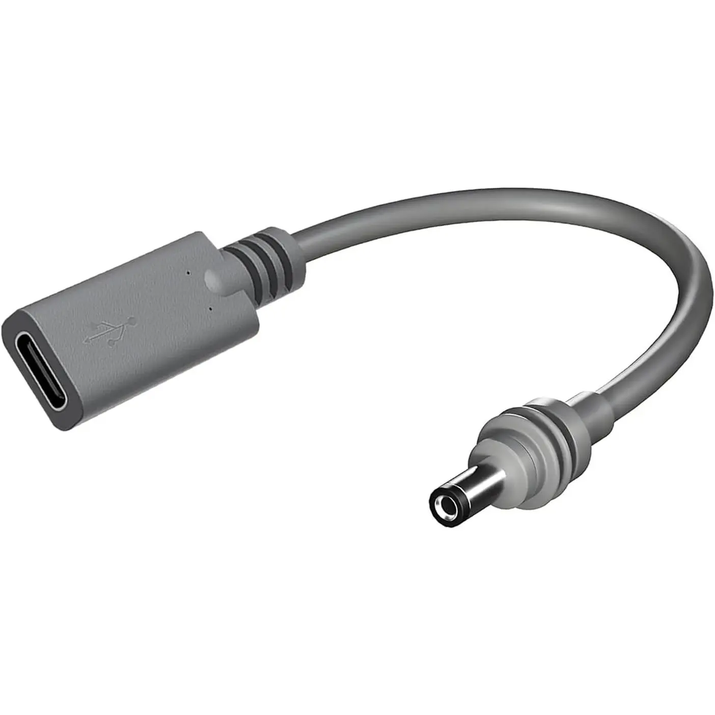 Starlink Mini USB-C Female to DC Male Power Cord Adapter 0.12M | USB C Female to Male Plug  Adapter Power Cord,Suitable for IP Cameras and Laptops