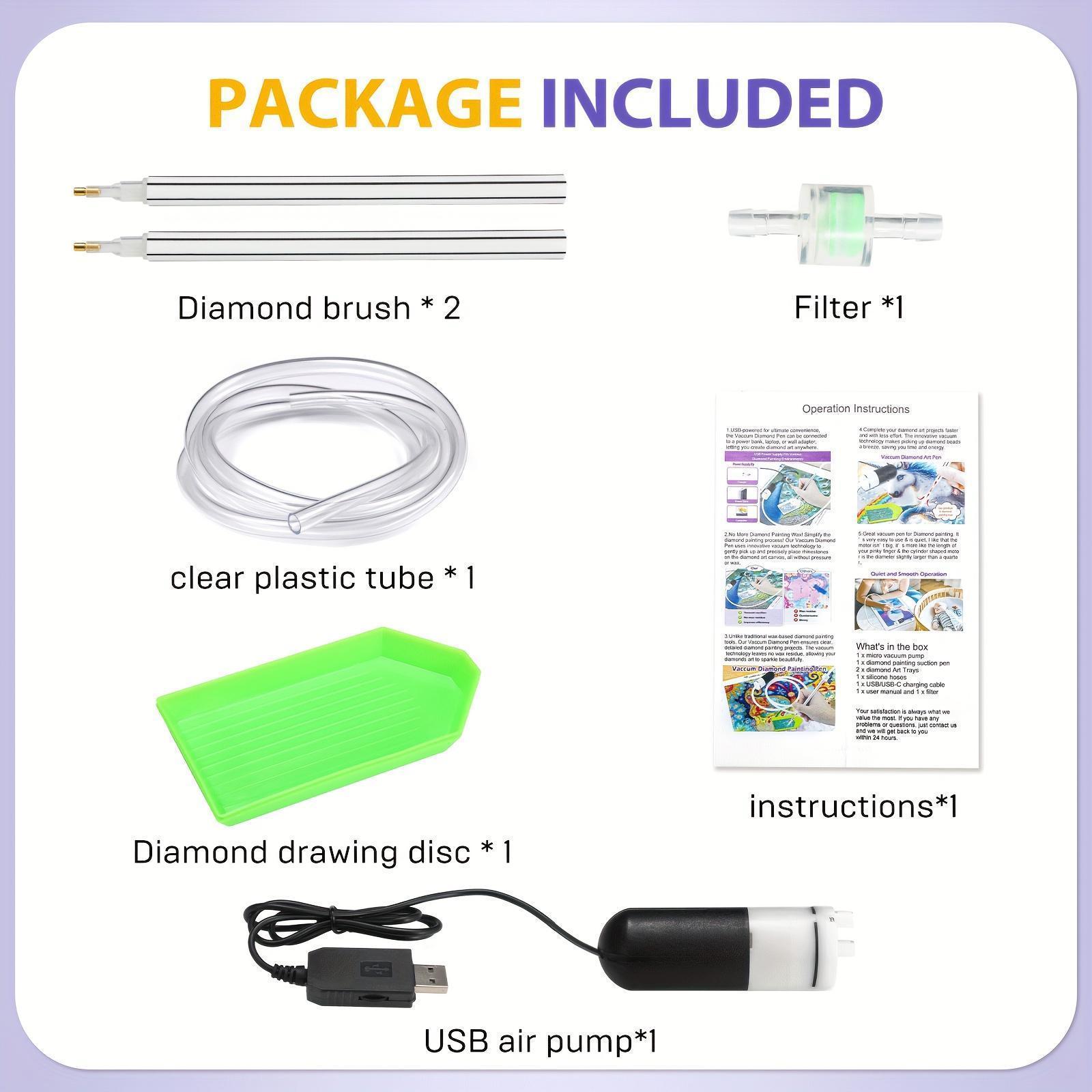 Bad eyesight & shaky hands ruining your diamond art? This electric suction pen picks gems perfectly every time!