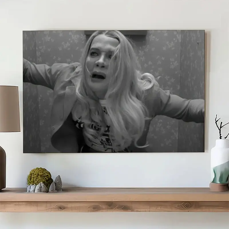 Funny Movie White Chicks Bathroom Wall Art Poster Print - Humoristic Comedy Decor, Multi-Size Black And White Toilet Art, Vintage Modern Bathroom Decor Ideas Home Gift
