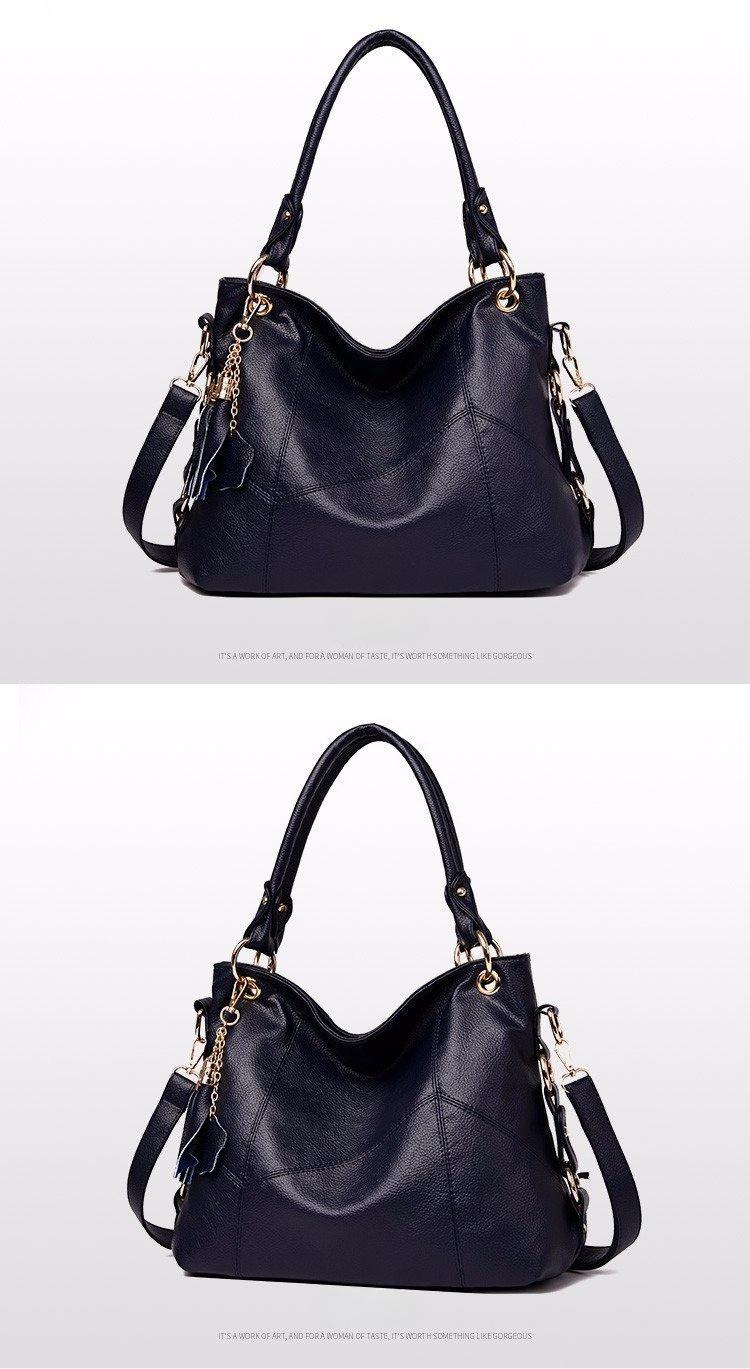 BIGWIG New Flow Speed Women's Handbag, Genuine Leather Tote Bag, Work Shoulder Bag, Large Luxury Design