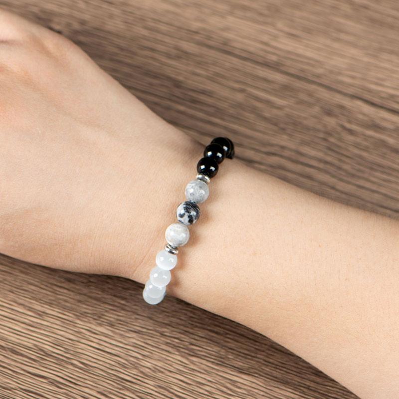 4 Pcs Exquisite Bohemian Beaded Bracelet - Natural Citrine, Malachite, Rose Quartz, Moonstone, Tiger Eye, and Vermillion Stones for Wealth, Protection, and Vitality - Elegant Fashion Jewelry for Banquet Party, Daily Wear, and Gift for Her bracelet men 4 Pcs Exquisite Bohemian Beaded Bracelet - Natural Citrine, Malachite, Rose Quartz, Moonstone, Tiger Eye, and Vermillion Stones for Wealth, Protection, and Vitality - Elegant Fashion Jewelry for Banquet Party, Daily Wear, and Gift for Her bracelet men