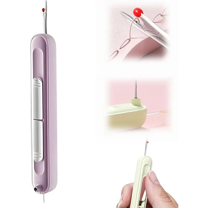 Multifunctional Two-In-One Needle Threader, New Home Sewing Tool, Sewing Supplies Crafts, Handmade Stitching Helper, Ideal for Threading Needles