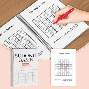 Sudoku Puzzle Book, Spiral Coil Notebook, Progressive Logic Practice for Sharper Thinking, Builds Focus, Patience and Problem-Solving Skills, Clean Easy-to-Follow Layout for Daily Relaxing Challenges at Home, Office, or Travel