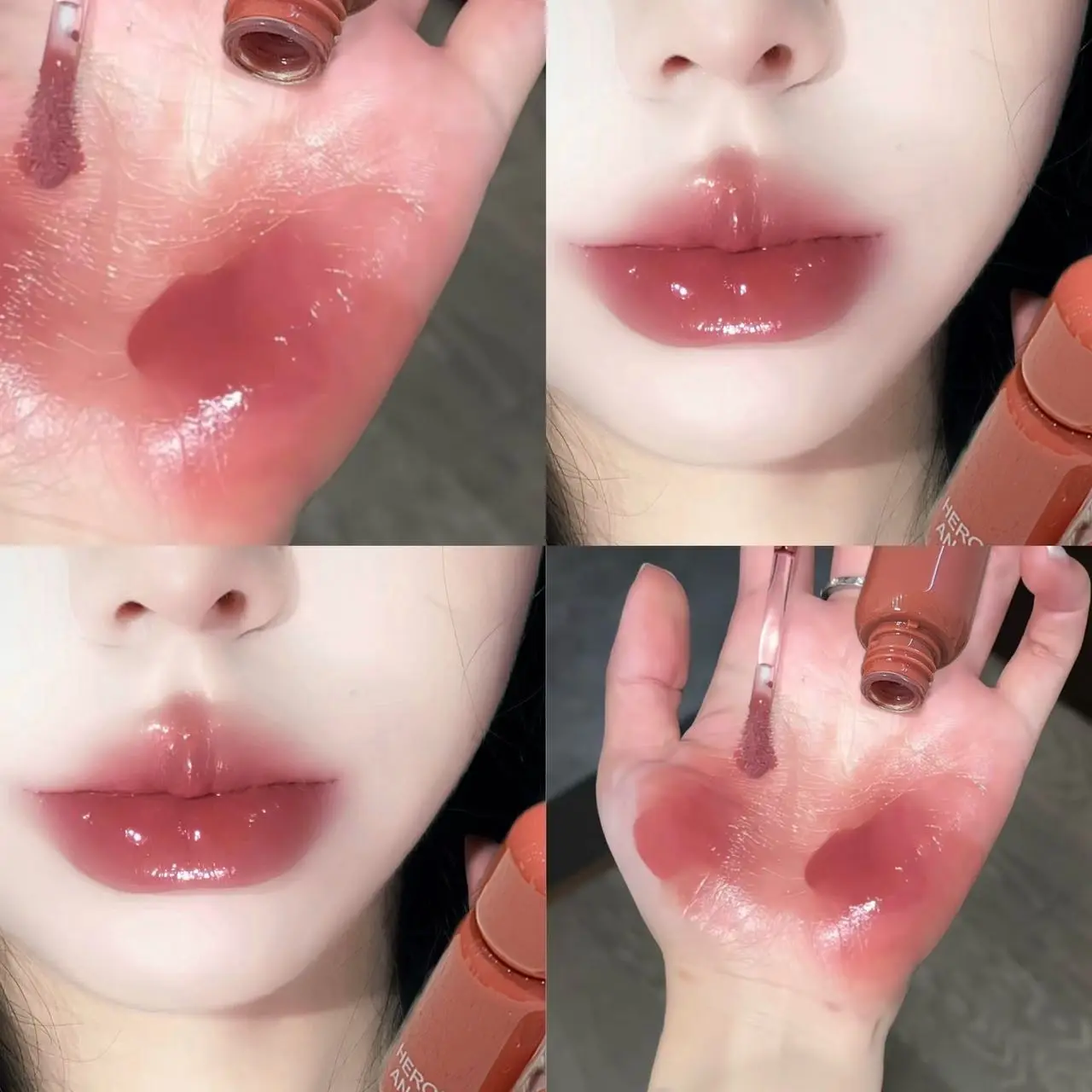 Translucent Glossy Lip Gloss, Lightweight Hydrating Non-Sticky, Clear Pigmented Long-Lasting, Plump Lips Lip Balm