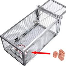 Quality Rat Trap, Humane Live Animal Mouse Cage Traps, Catch and Release Mice, Rats,Chipmunk, Pests, Rodents and Similar Sized Pests for Indoor and Outdoor, 10.6 X 5.63 X 4.33 Inches, One-Door
