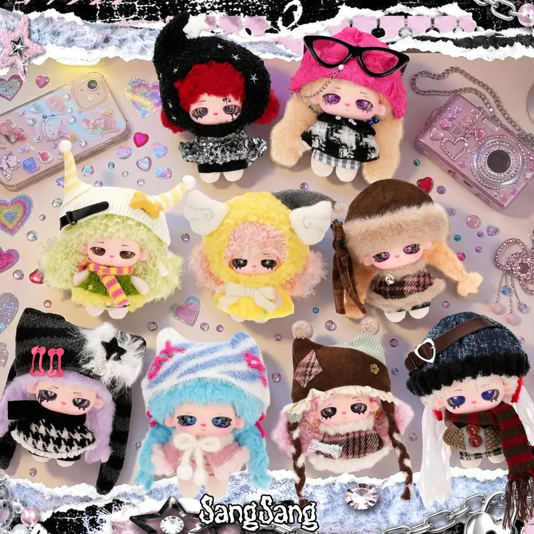 1940. SangSang Fluffy Chaos Series Plush Blind Box