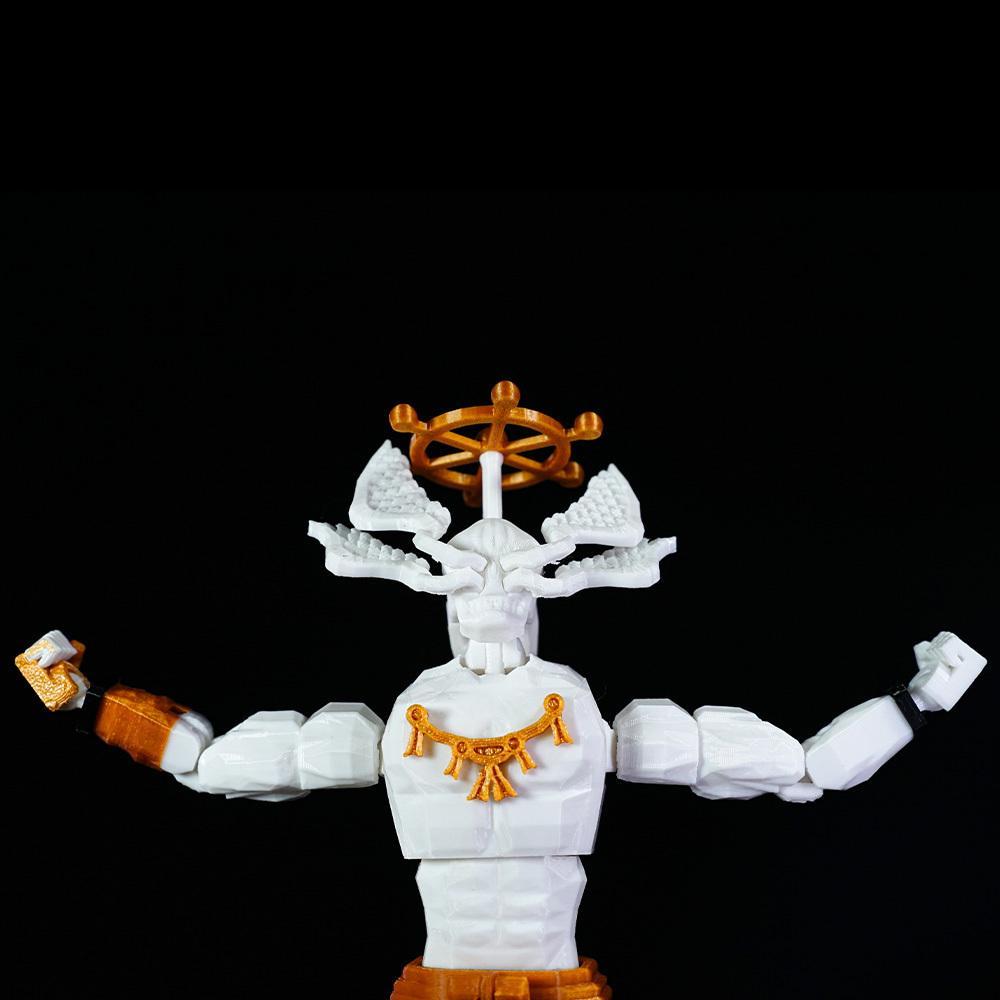 3D Printed Jujutsu Kaisen Ryomen Mahoraga Toys Action Figures Anime Multi-Jointed Shapeshift Mannequin Model Ornaments Gifts