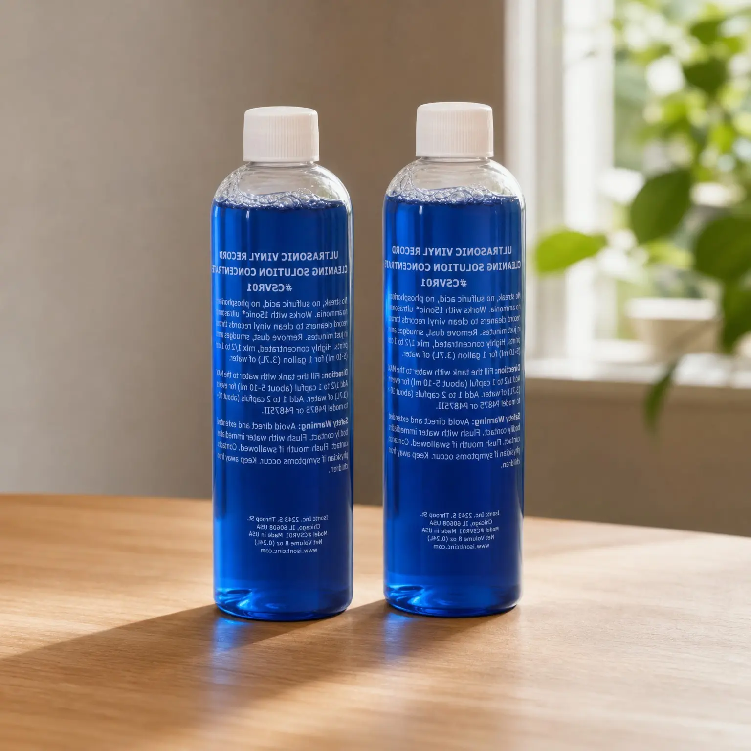 Vinyl Record Cleaning Solution Concentrate, CSVR01x2 (2-Pack)Gift
