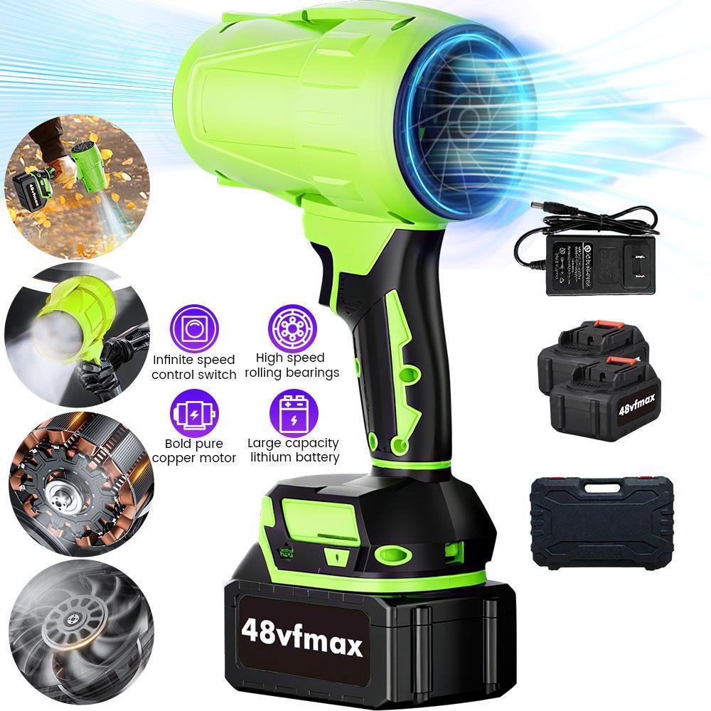 Turbo Jet Blower,Leaf Blower, Violent Turbo Fan, Pure Copper Motor,Car Drying After Wash, Handheld Snow Blower,Cordless Turbo Power Air Duster,Home Improve,Garden Mainte Holiday gifts
