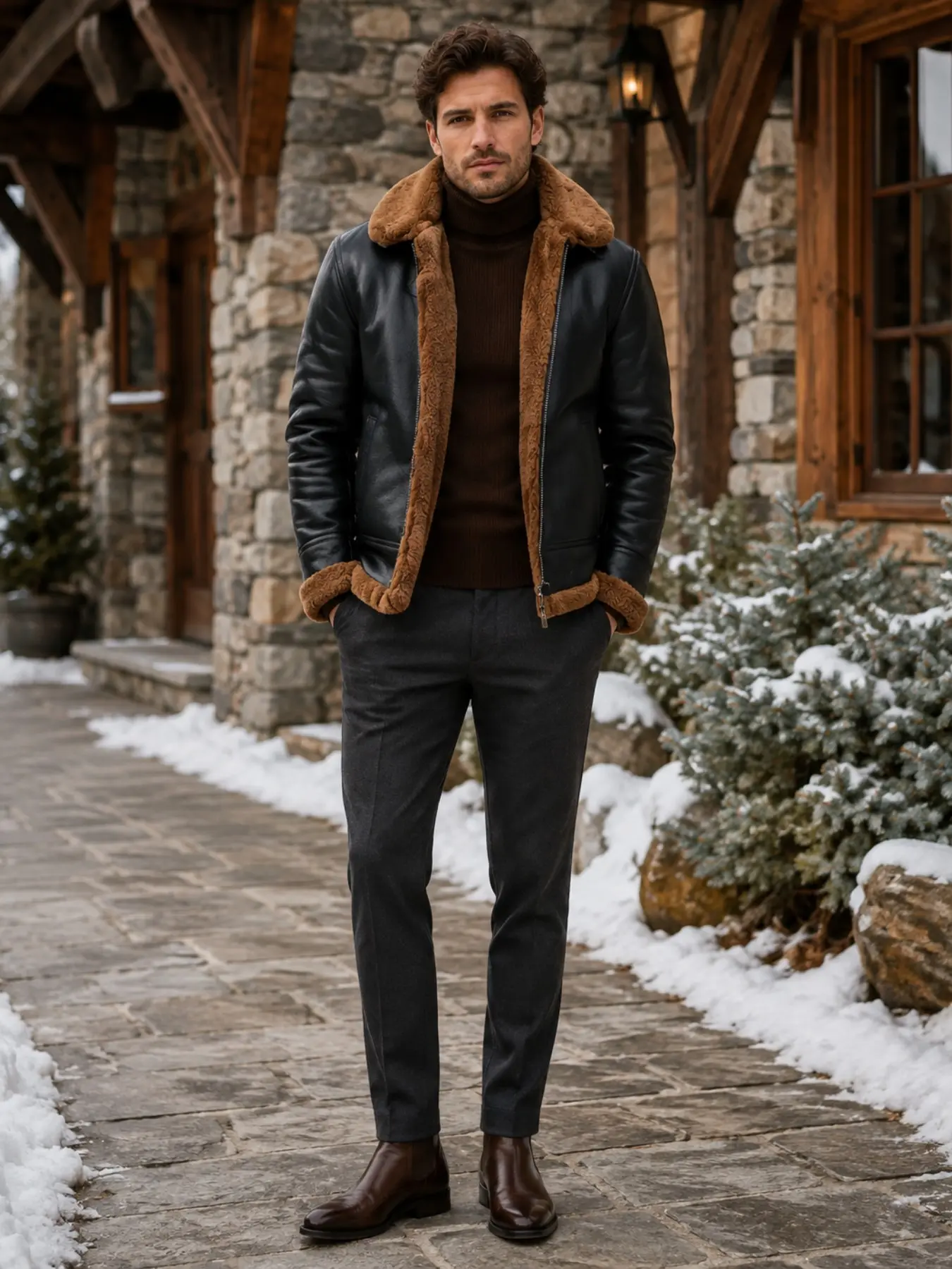 Men's Casual Jacket, Autumn Winter European Style Blazer, Unlined Men's Outerwear, Comfortable and Stylish Design, Perfect for Daily Wear