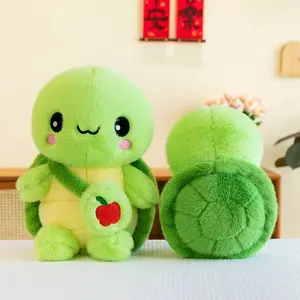 23cm/35cm Stylish Tortoise Plush Doll, Soft Stuffed Pillow, Birthday Gift, Kids Companion, Christmas Present