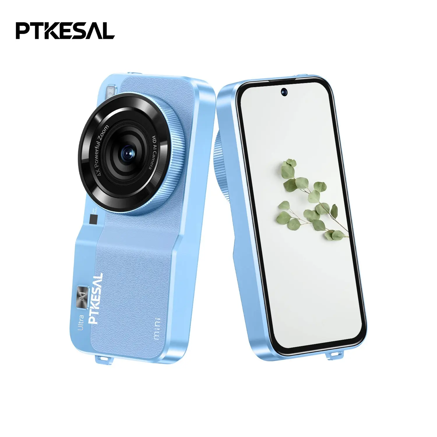 PTKESAL-XS18Ultra Pocket Smart Phone, Portable Small Smartphone, 3.75 Inch Mini Size, Mtk6580 Quad Core, 2gb+16GB Storage, Android 10, 2350mah Battery, Dual Camera