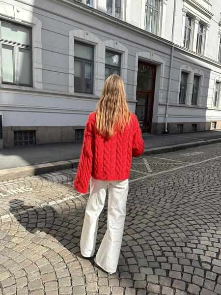 Vintage Knit Sweater for Women, Coarse Texture, Stylish Autumn Winter, Perfect for Daily Casual Wear and Travel